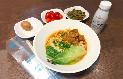 海口美兰国际机场餐食体验厅-重庆小面(15号登机口)