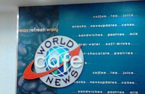 阿勒婭王后國際機場World News Cafe