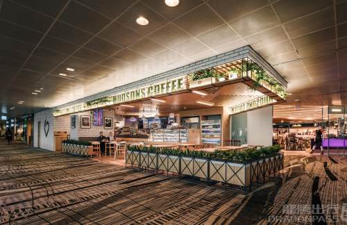 新加坡樟宜机场Hudsons Coffee