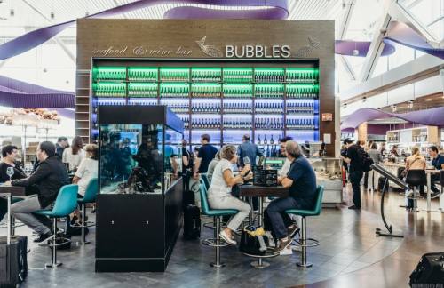 阿姆斯特丹史基浦机场Bubbles Seafood & Wine Bar