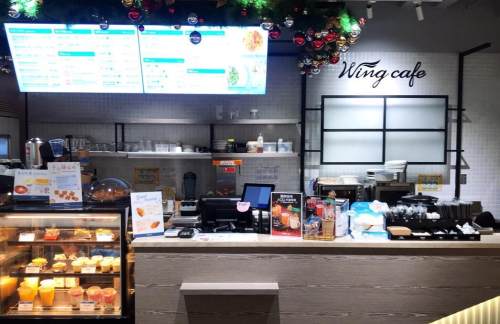 台北松山机场餐食体验厅 - Wing Cafe