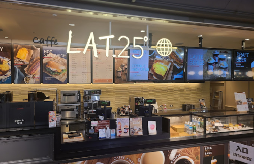 东京成田国际机场caffe LAT.25° (2F)