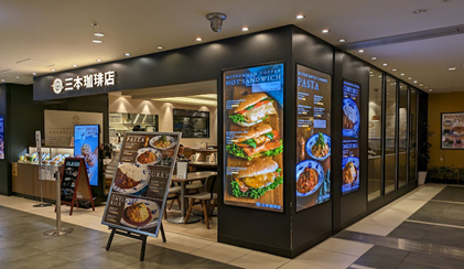 新千岁机场三本珈琲店