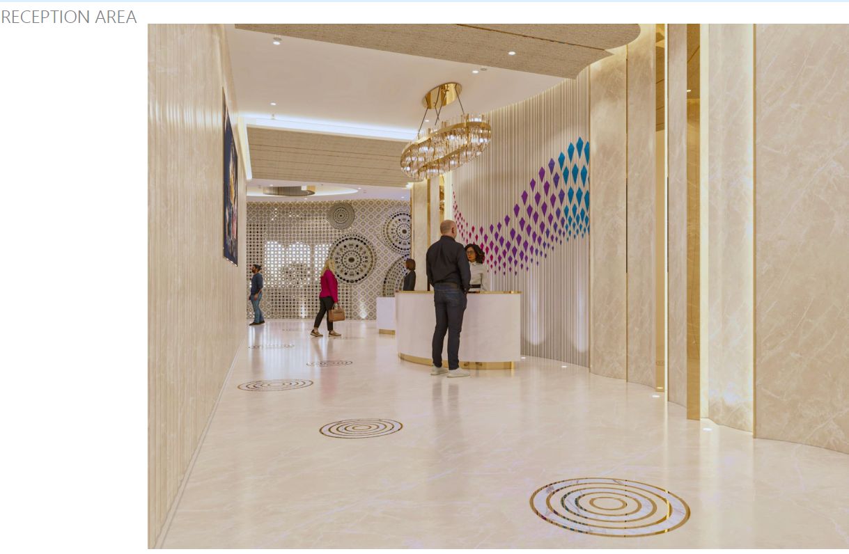 Adani Lounge — seating area