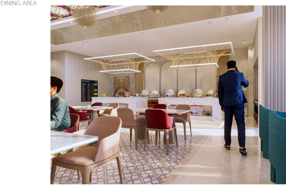 Adani Lounge — food & bar