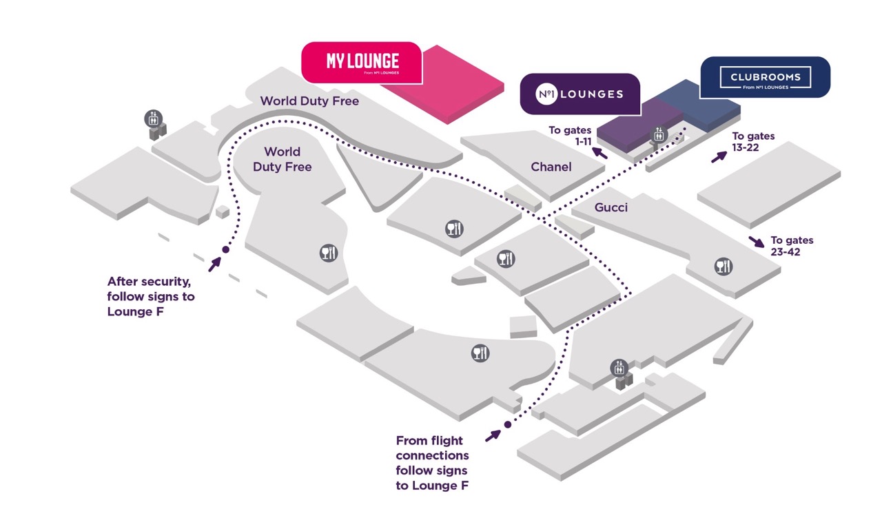 No1 Lounges, Heathrow Terminal 3 atmosphere, image 5