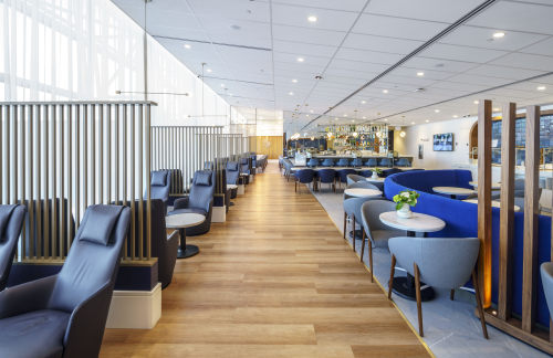 蒙特利尔特鲁多机场Desjardins Odyssey Lounge - Plaza Premium Lounge