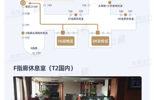 CTUF指廊休息室(T2国内)