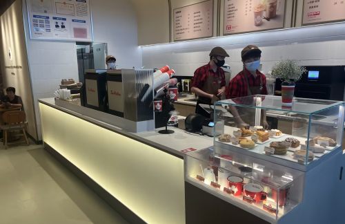 成都东站Tims咖啡