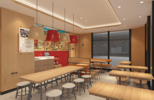 武汉站遇见小面(到达层)