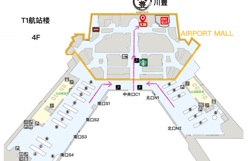 东京成田国际机场川豊