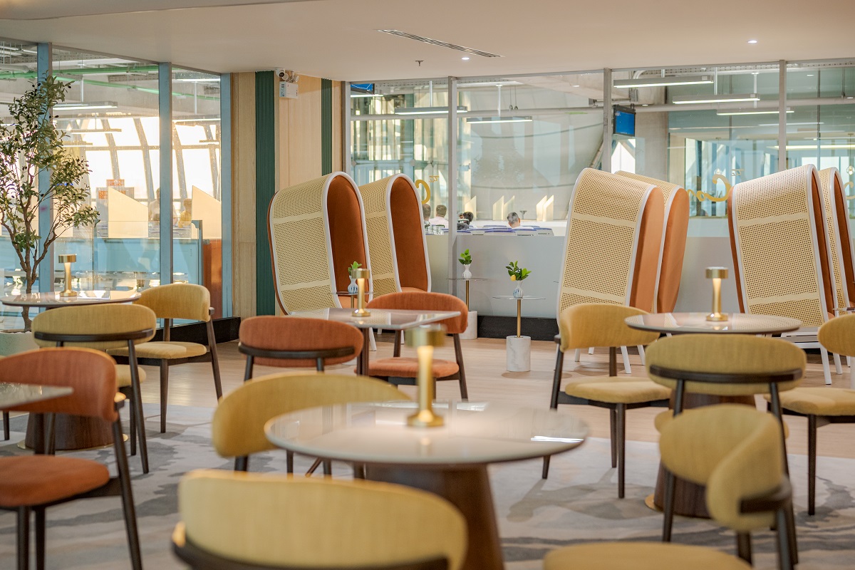The Coral Finest Business Class Lounge (Cocoon) at BKK
