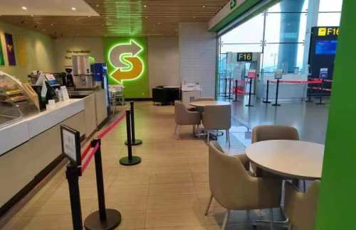 重庆江北国际机场赛百味