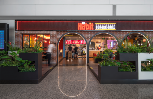 重庆江北国际机场哈比特汉堡