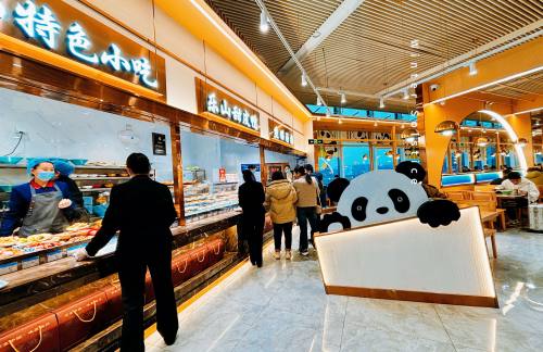 成都双流国际机场成都老字号美食城