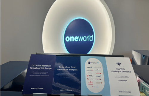 ICNOneworld Lounge (*Restrictions apply)