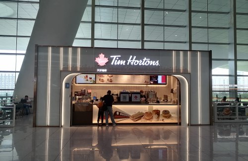 杭州东站Tims咖啡