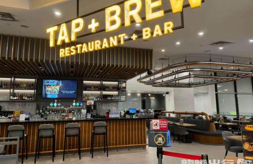 新加坡樟宜机场Tap+Brew