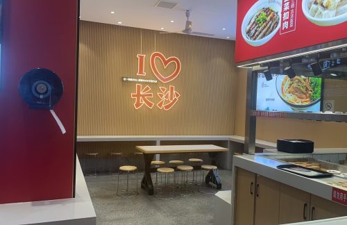 长沙南站蒸浏记(到达层西广场西北角)