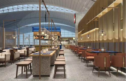 银川河东国际机场天祈楼