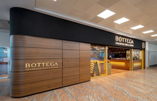 布拉格-瓦茨拉夫·哈维尔国际机场Bottega Prosecco Bar & Caffe