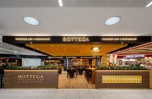 布拉格-瓦茨拉夫·哈维尔国际机场Bottega Prosecco Bar & Caffe