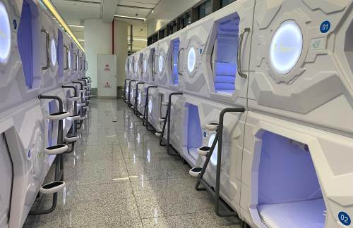 XIY安检前-眯一会计时休息室（T5国内负一层）