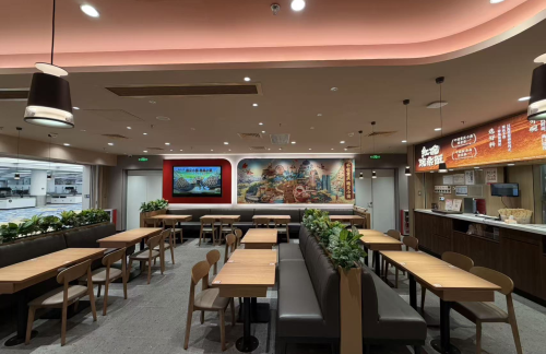 广州白云国际机场遇见小面(T3国内出发过安检100米处)