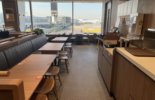 北京首都国际机场遇见小面(T2安检前)