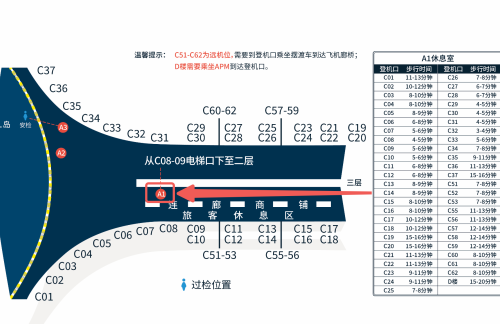 PEK北京首都A1休息室（T3国内）