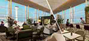 蒙特利尔特鲁多机场Desjardins / Plaza Premium Lounge US Temp Lounge
