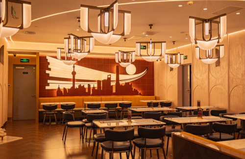 上海浦东国际机场餐食体验厅-Wolfgang Puck Bar